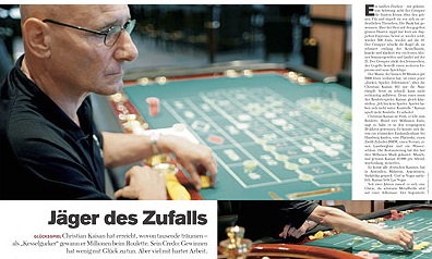 Christian Kaisan gewann Millionen beim Roulette