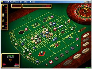 Global Player Screenshot: Roulette in Aktion